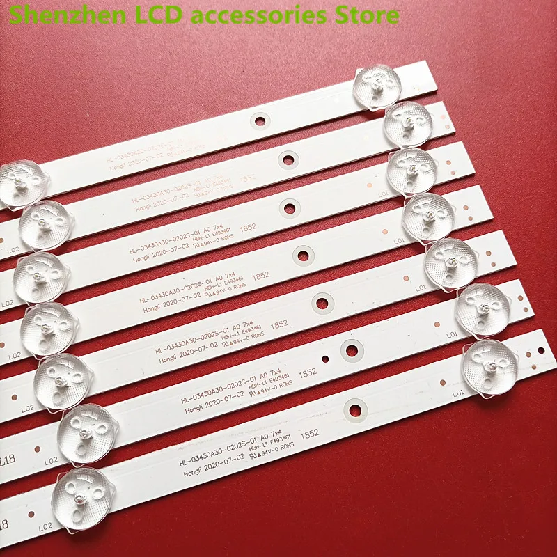 FOR JL.D43022330-017CS-M   43inch use  aluminium LCD TV backlight bar 40.4CM  100%NEW 