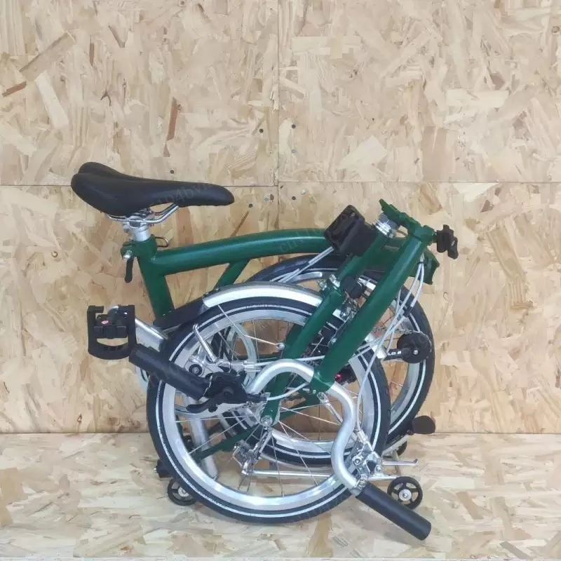 16 inch - T9C aluminum folding bicycle 9.4KG 6-speed three in one folding bicycle