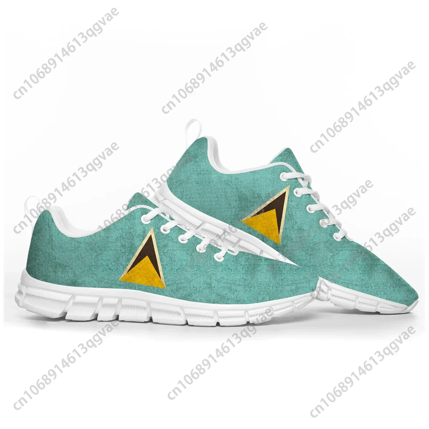 Saint Lucia Flag Sports Shoes Mens Womens  Sneakers Saint Lucia Casual Custom High Quality Couple Shoes