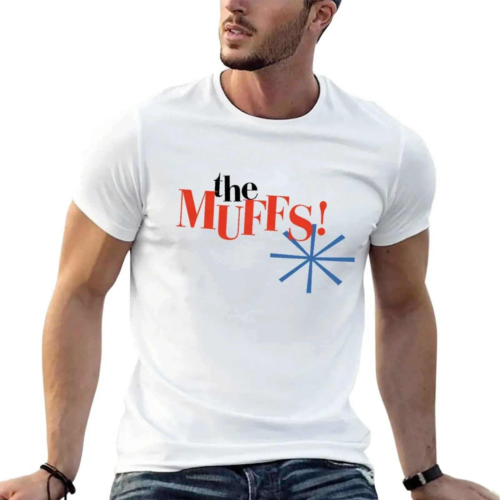 New The Muffs Vintage T-Shirt custom t shirt anime figures summer tops Short sleeve tee men