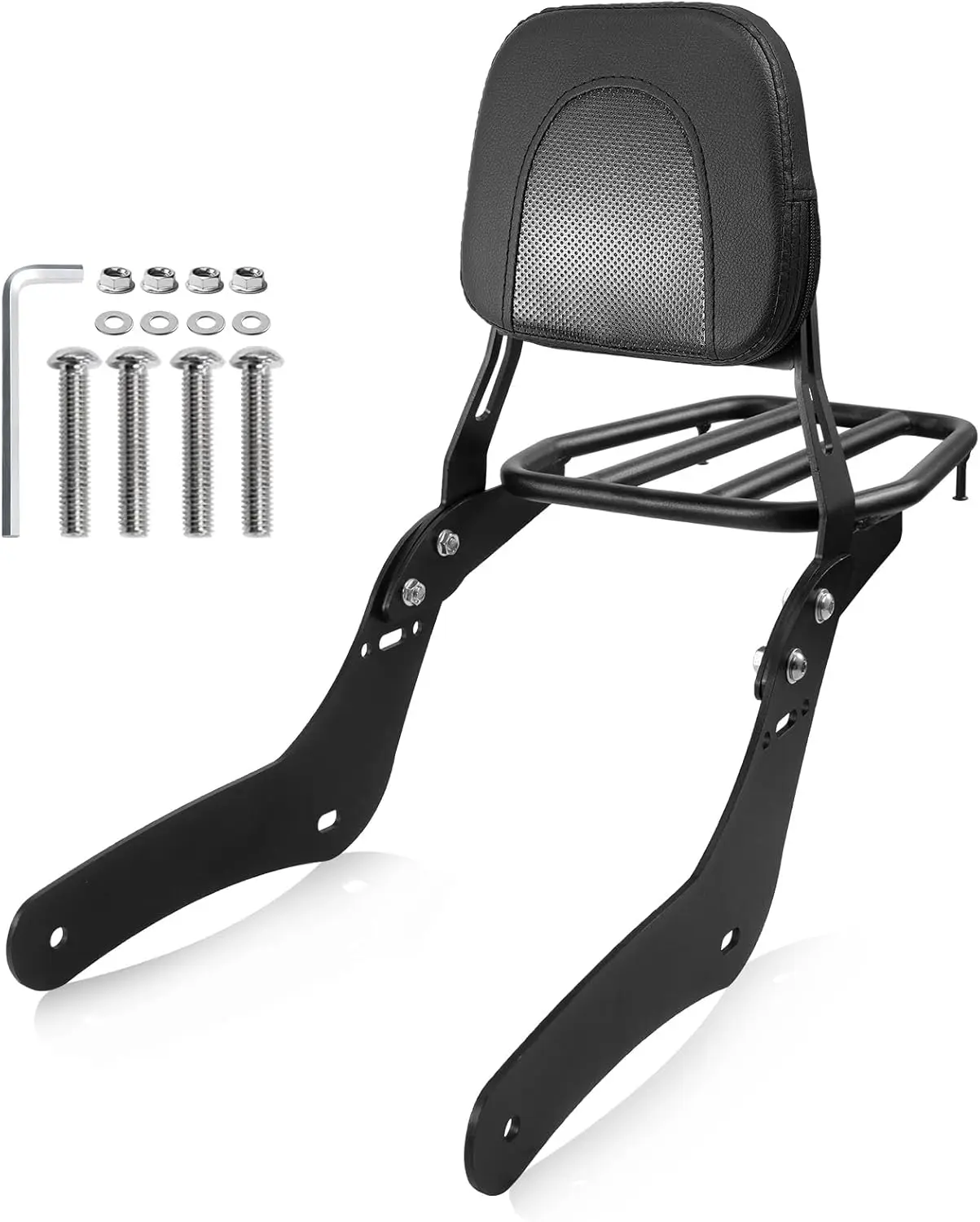 

Багажник Sissy Bar для Honda 500, съемная спинка заднего пассажира со съемным держателем, переноска-полка, совместимая с Rebel