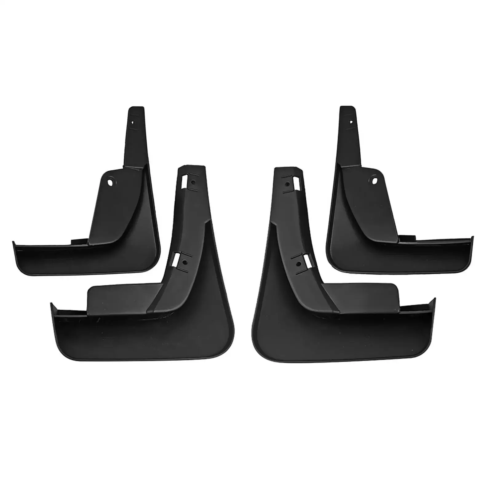 4 Pieces Car Wheel Mud Flaps Durable Splash Guards for Neta V 2021-2022