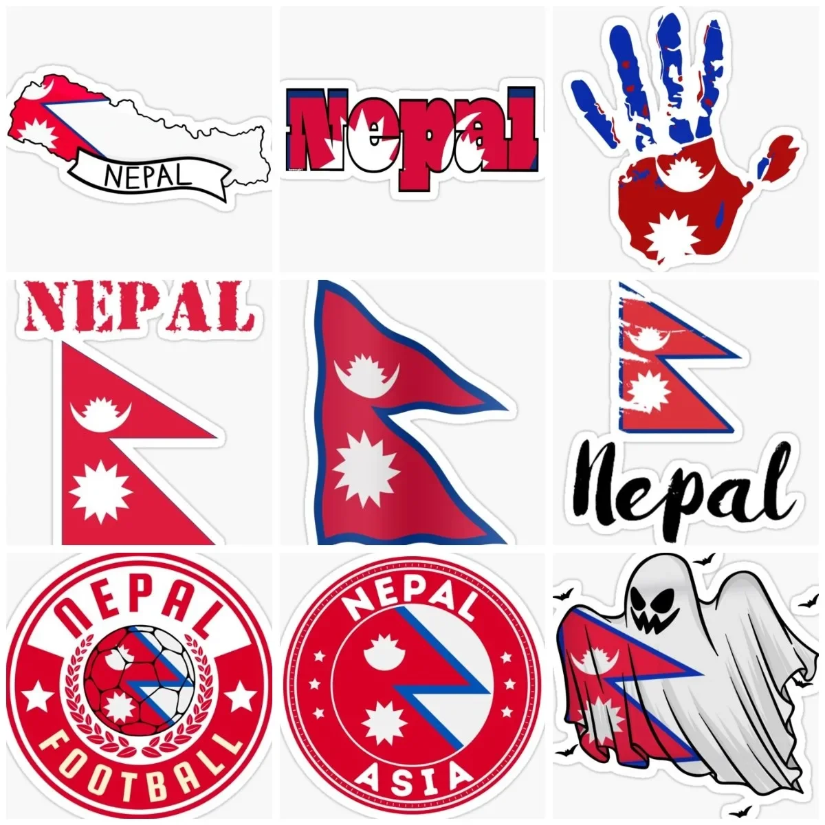 Nepal Np Flag Map C… - image