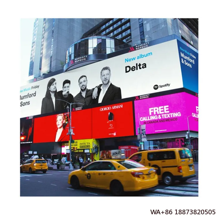 

Bestselling Fixed LED Display P6.6 Outdoor Screen Easy Installation Billboard Video Wall