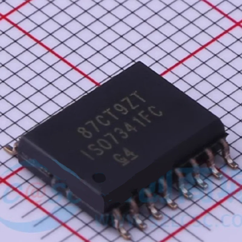 Isolators ISO7341FCDWR General Purpose Digital Isolator 3000Vrms 4 Channel 25Mbps 25kV/µs CMTI 16-SOIC (0.295