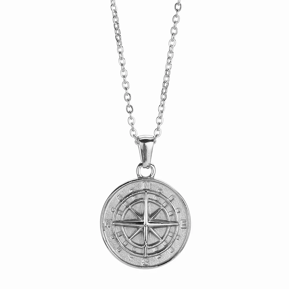 

10pcs Vintage Egypt 18K 14K Real Gold Plated Engraved Hexagram Star Compass Pendant Chain Necklaces For Women Men Unisex Jewlery