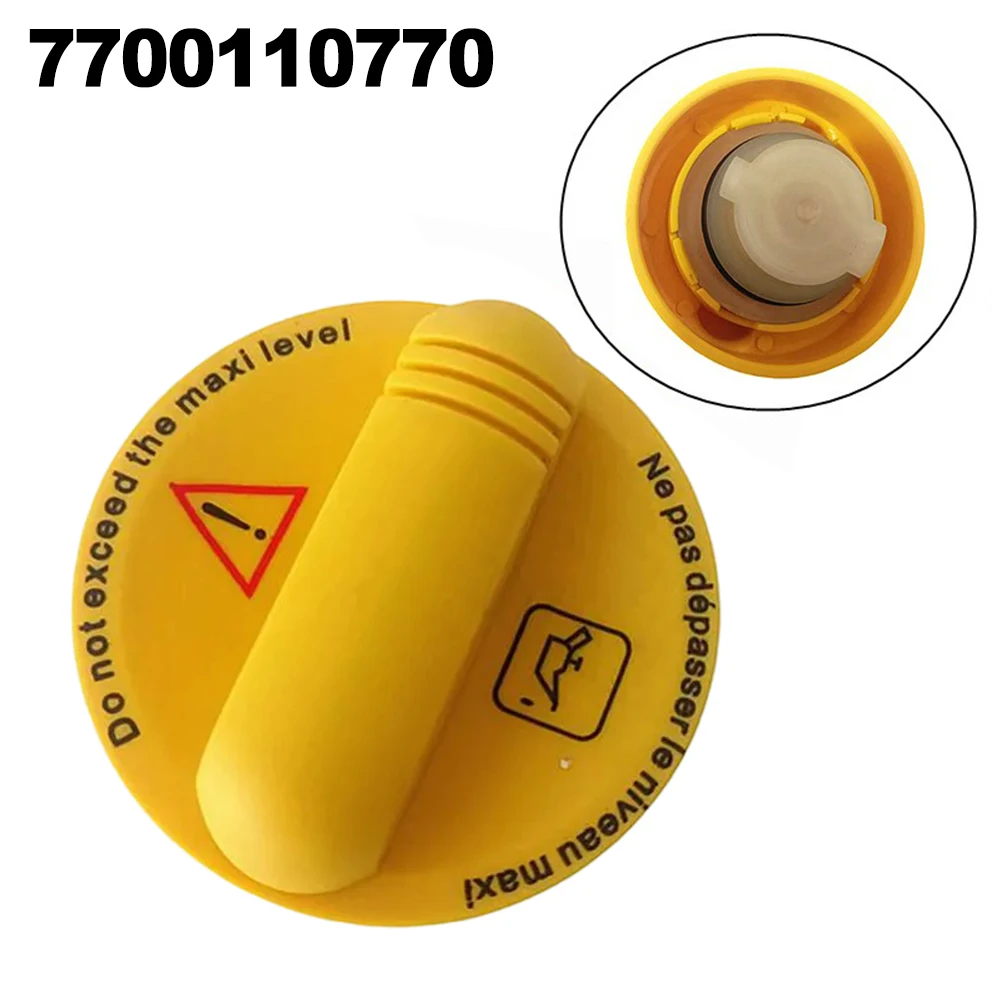 Tapa De Llenado De Aceite 7700110770 Para Dacia, Opel, Renault Y Nissan – ABS Amarillo, Resistente A Corrosión