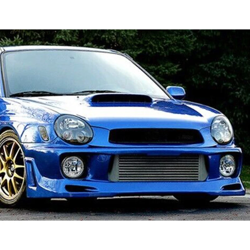 For Subaru Impreza WRX 2002 2003 Year Front Center Racing Grille Cover Accessorie Body Kit