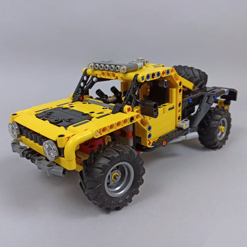 665 قطعة MOC شاحنة الكأس النموذج الفني اللبنات العمارة لتقوم بها بنفسك الإبداعية هدية الكريسماس فكرة التعليم لعبة الطوب للأطفال #6