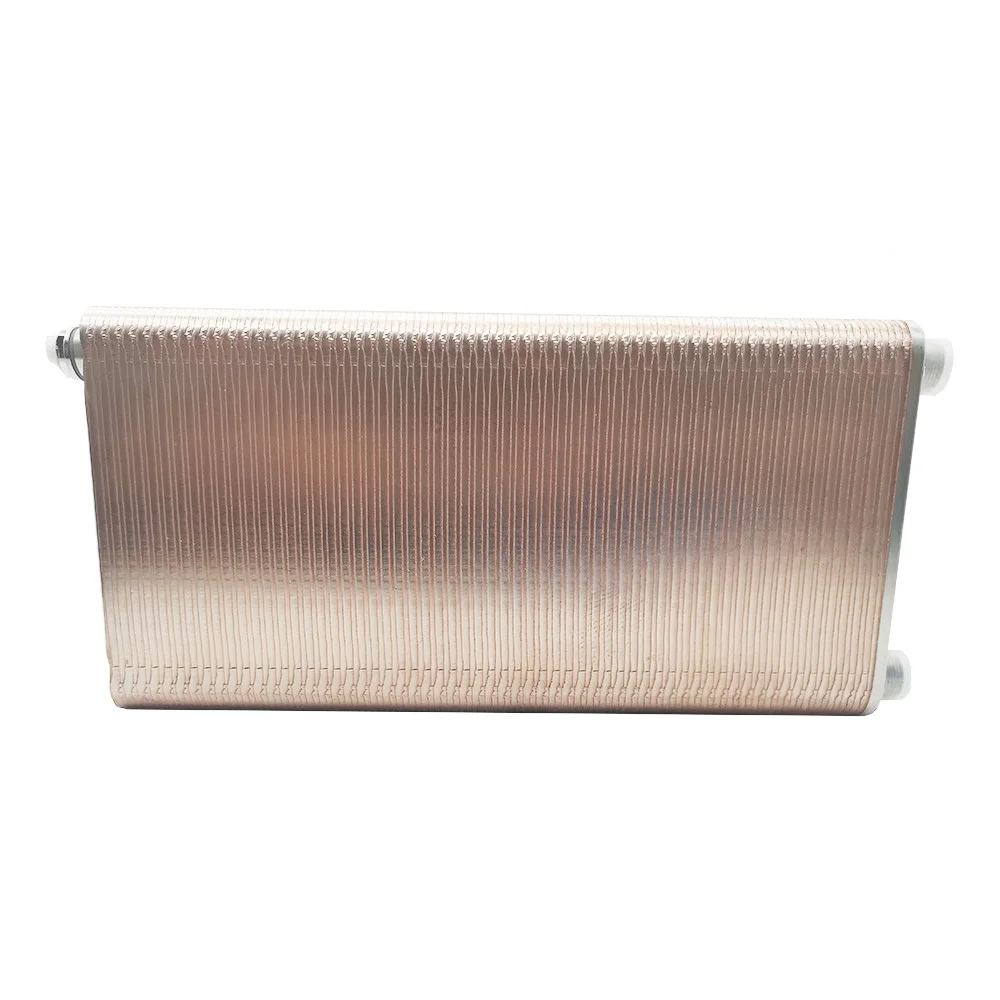 120 Plates Water to Water Brazed Plate Thermal Stainless Steel Heat Exchanger Brazed Plate Heat Exchanger