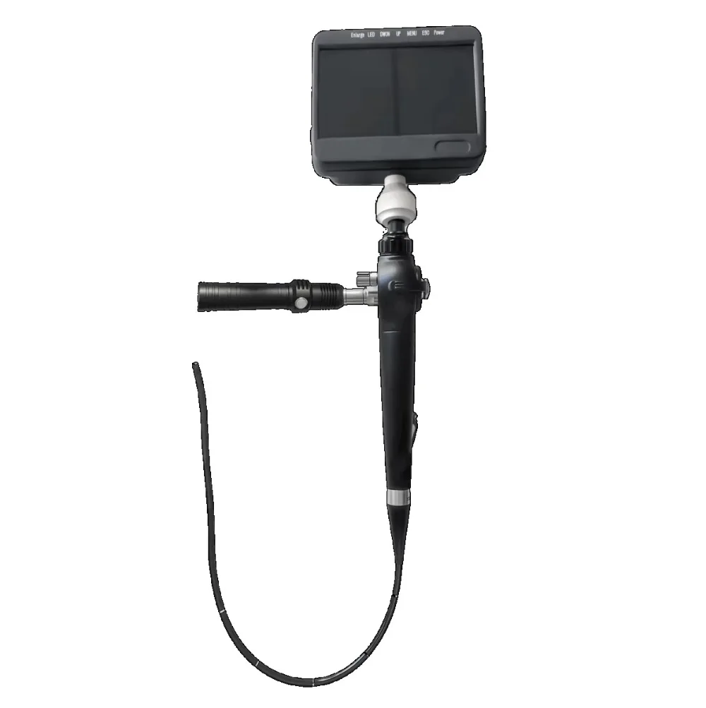 MT MEDICAL Portable Veterinary Gastroscope 10 inch UBS Display Endoscope, Small Animal Colonoscopy CMOS high definition 1MP came