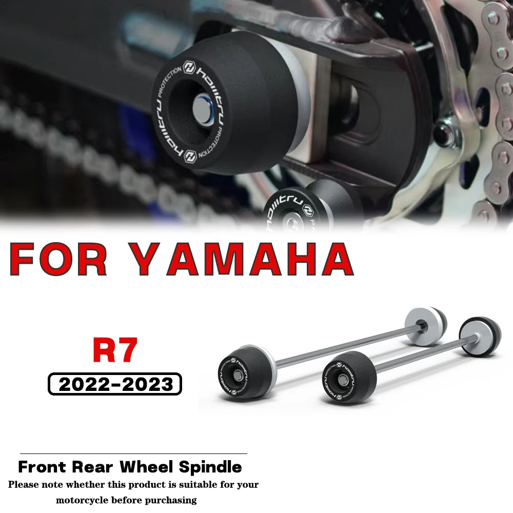 

For YAMAHA R7 2022-2023 Motorcycle Accessories Front Rear Wheel Spindle Crash Protector