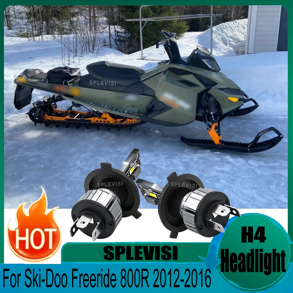 Instant On for Immediate Illumination​ durable h4 led motorcycle headlight For Ski-Doo Freeride 800R 2012 2013 2014 2015 2016