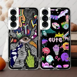 Case For Samsung Galaxy S24 S20 S21 FE S22 S23 Ultra A13 A32 A33 A50 A52 A53 A73 A54 A14 Soft Cover Dream Art
