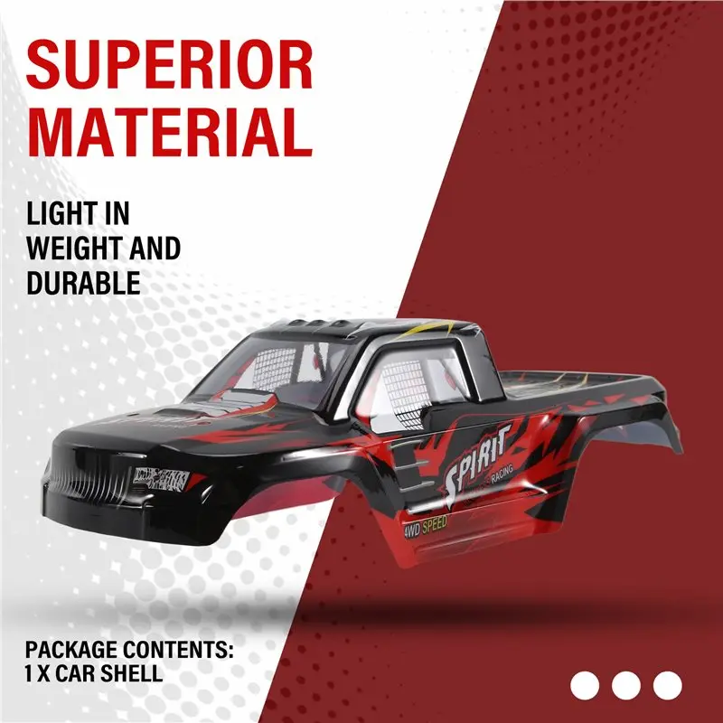 B78B-Car Body Shell Car Cover For XLF X04 X-04 1/10 RC Car Brushless Monster Truck Spare Parts Accessories view 5