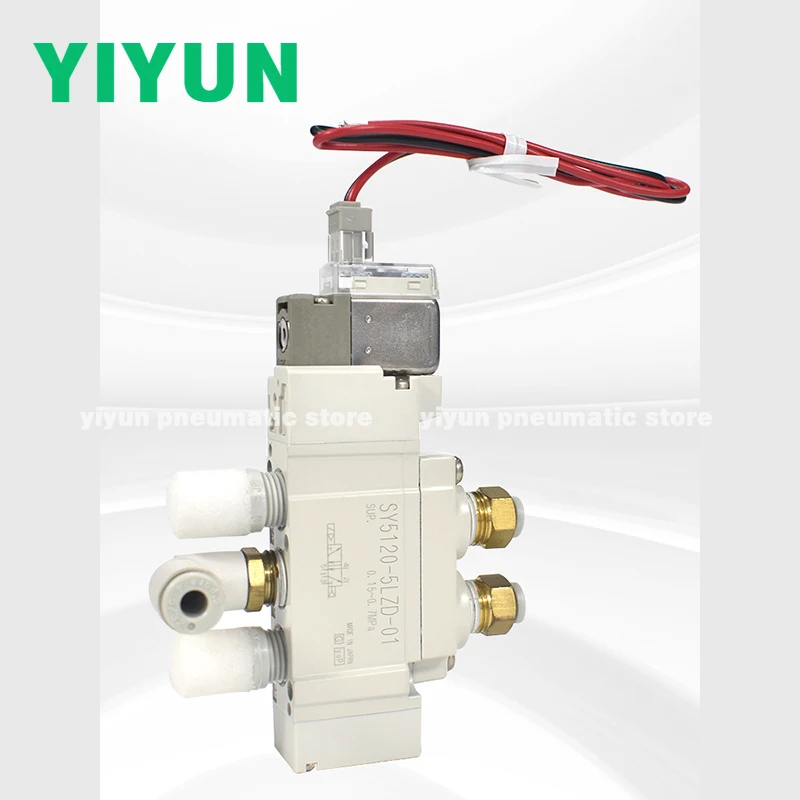 SY5320-5LZD-01 SY5320-5LZD 5GZD 5LZE 5MZF 5HZD 4LZD 6LZD-01 C4 C6 C8 Solenoid Valve SY5000 Series 