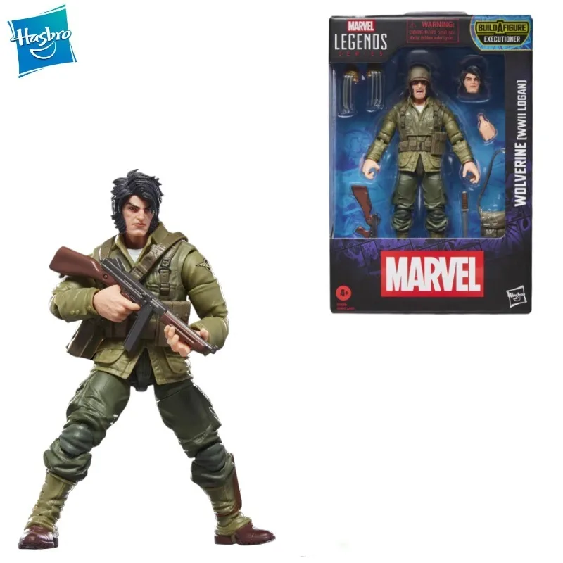 【Preventa noviembre de 2025】 nuevo Original Hasbro Marvel Legends Series WOLVERINE WWII LOGAN figuras de acción de juguete colección de regalos