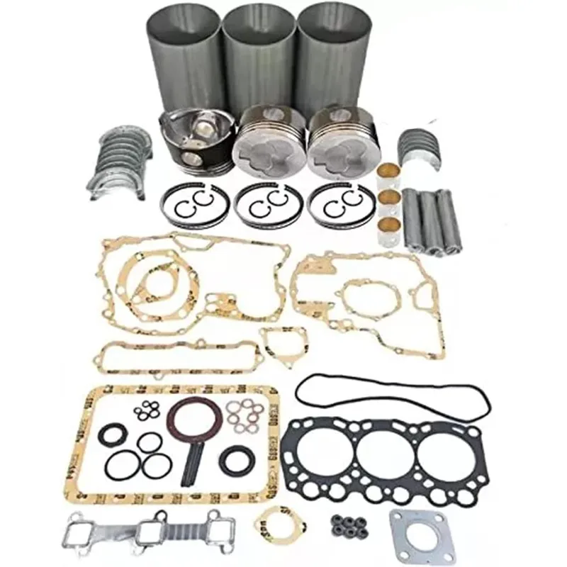 Kit de reconstrucción de revisión L3E L3E-61SDH L3E-61TG Pin Φ18mm para motor Mitsubishi MM20 MM20CR MM20SR MM20T MX15 MT15D MT16