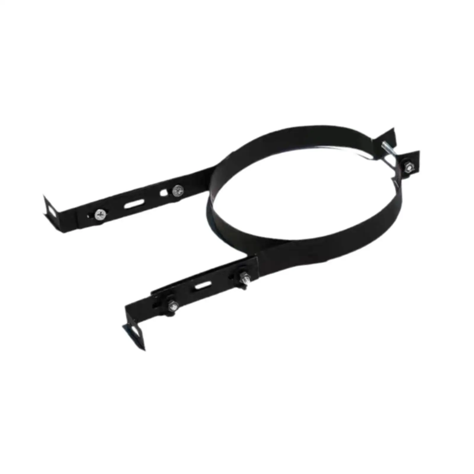 Chimney Pipe Bracket Stainless Steel Flue Liner Clamp Heatproof Support for Ducto Kitchen Bell Fireplace Use