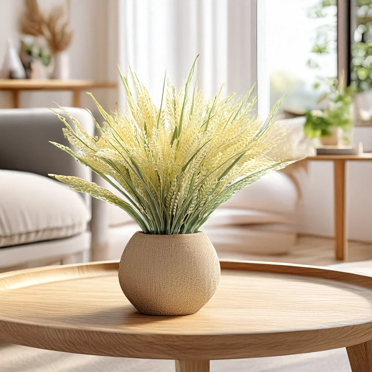 16In Wheat Artificial Plants Golden Ear Decor Rustic Home Decor Restaurant Divider Arrangement Garden Decoration Photography Pro
