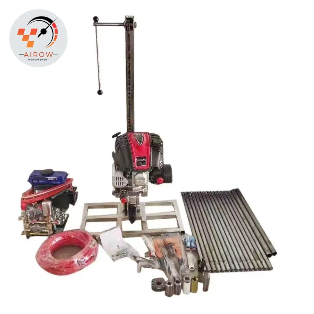 AIROW Backpack Portable Sampling Drill, Spiral Twist Drilling, Drilling Rigs Used for Mineral Exploration or Geophysical Survey