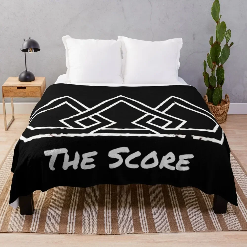 The Score - Crown With Text Throw Blanket anime bed plaid Luxury St Decorative Throw Blankets