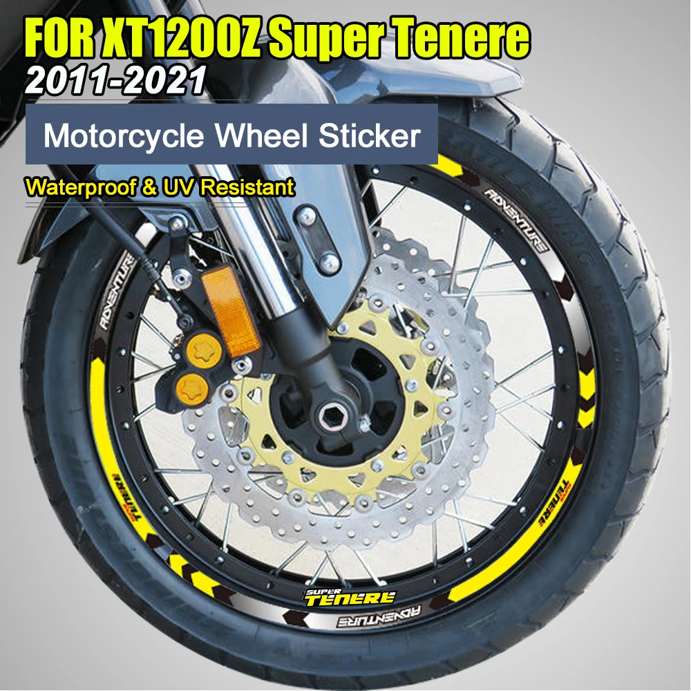

Светоотражающие наклейки на обод колеса мотоцикла Super Tenere1200, наклейка для Yamaha XTZ 1200 XTZ-1200 XTZ1200 XT1200Z, аксессуары 2010