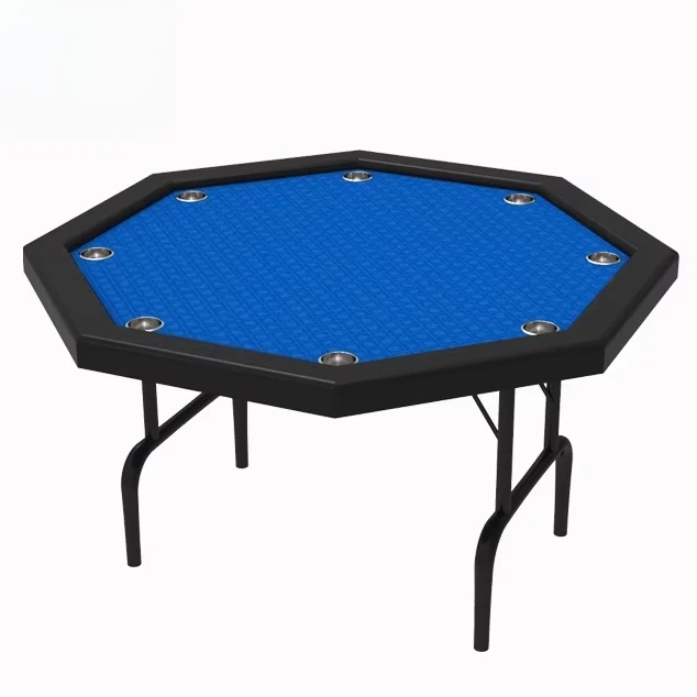Wholesale Manufacturer Price Multi-Game Folding Octagonal Poker Table with Desktop Steel Cup Holder