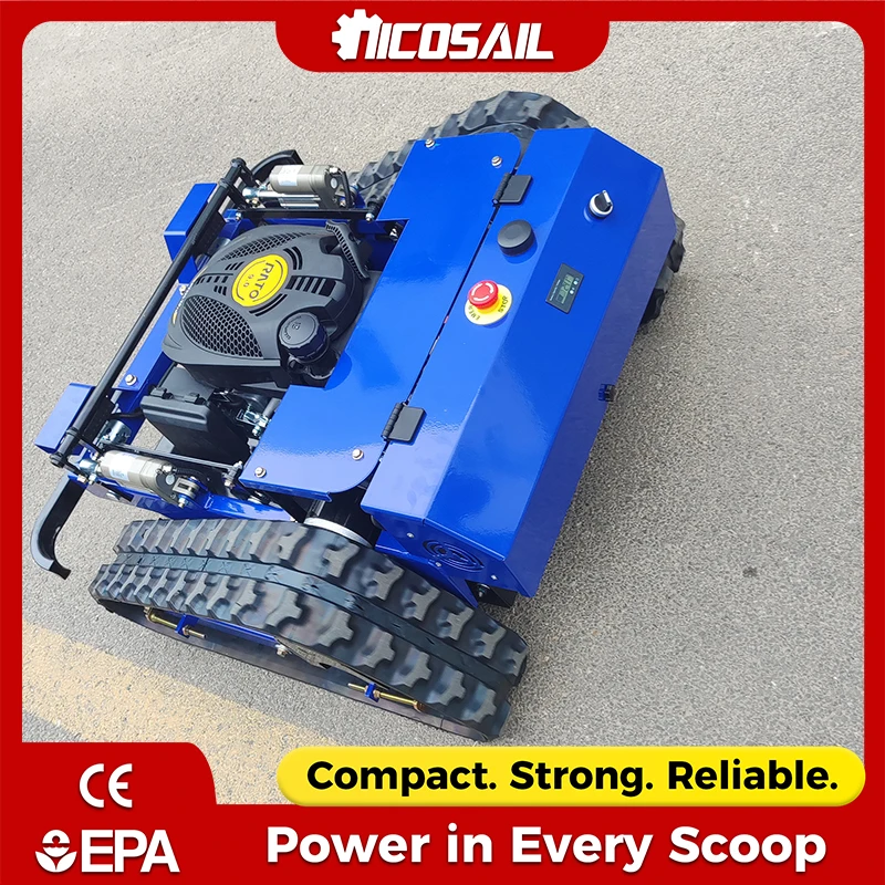 

Custom QL500 Remote Control Lawn Mower, 200m Stable Remote Distance, CE/EMC, Ideal for US Golf Course & Residential