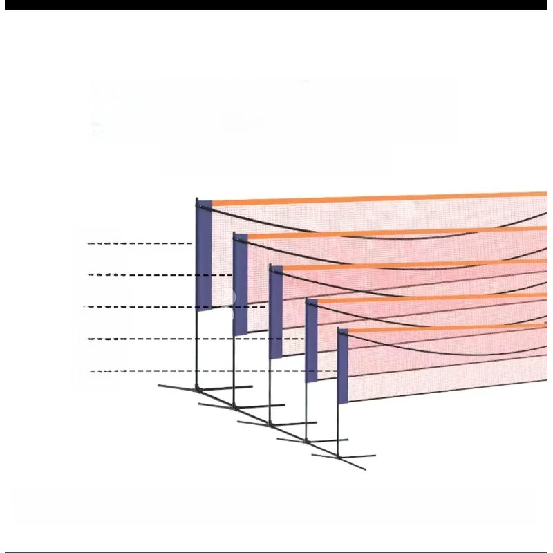 

Portable Badminton Net Frame Profional Cetition Stand Outdoor Indoor Mobile Net Stand Badminton Court Equipment