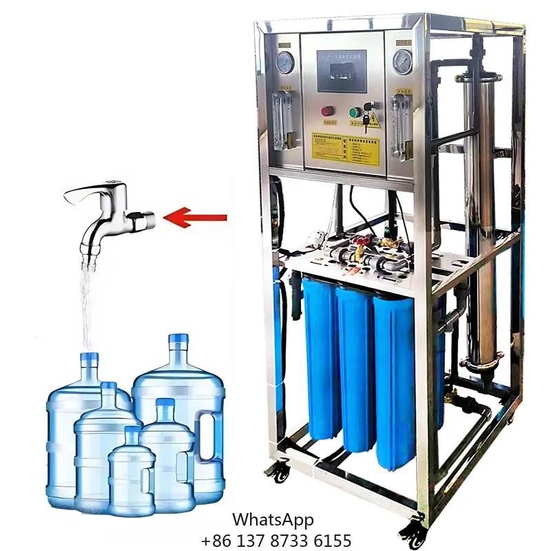 Factory Price RO Water Purification System (250LPH/500LPH) For Household Use With 1-Year Warranty