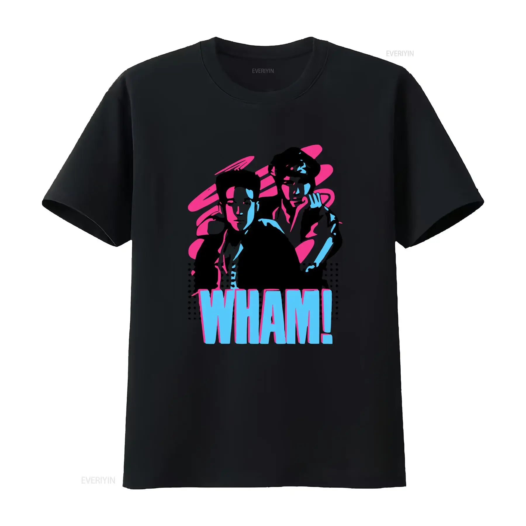 Wham George Michael Careless Whisper T shirt White  S 5XL YY1208 vintage Washed homme Top For Everyday Wear Soft Versatile
