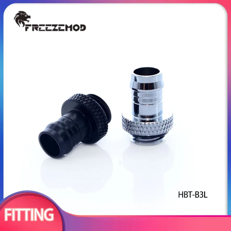 

FREEZEMOD Компьютерный адаптер водяного охлаждения, металлическая ручная поворотная поддержка пагоды, 9,5*12,7 мм/10*13 мм, мягкая трубка, фитинг HBT-B3L