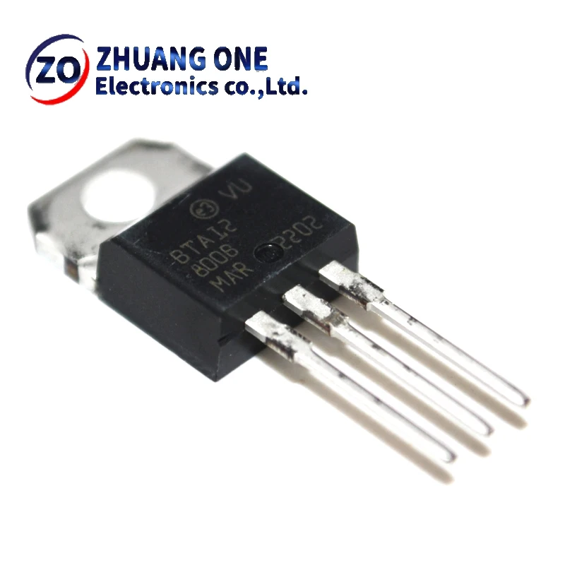 10 PIÈCES BTA24-800B À-220 BTA24-800 BTA16-800B BTA04 BTA06 BTA10 BTA12 BTA20 BTA12 BTA16 -600C BTA225- BTA225 -800B BTA24 -600B