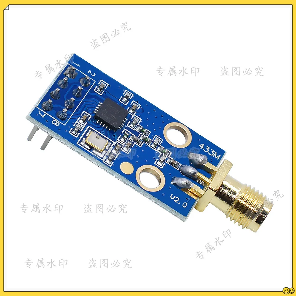 Industrial grade CC1101 wireless module 433M data transmission and reception module (class NRF905/SI4432)