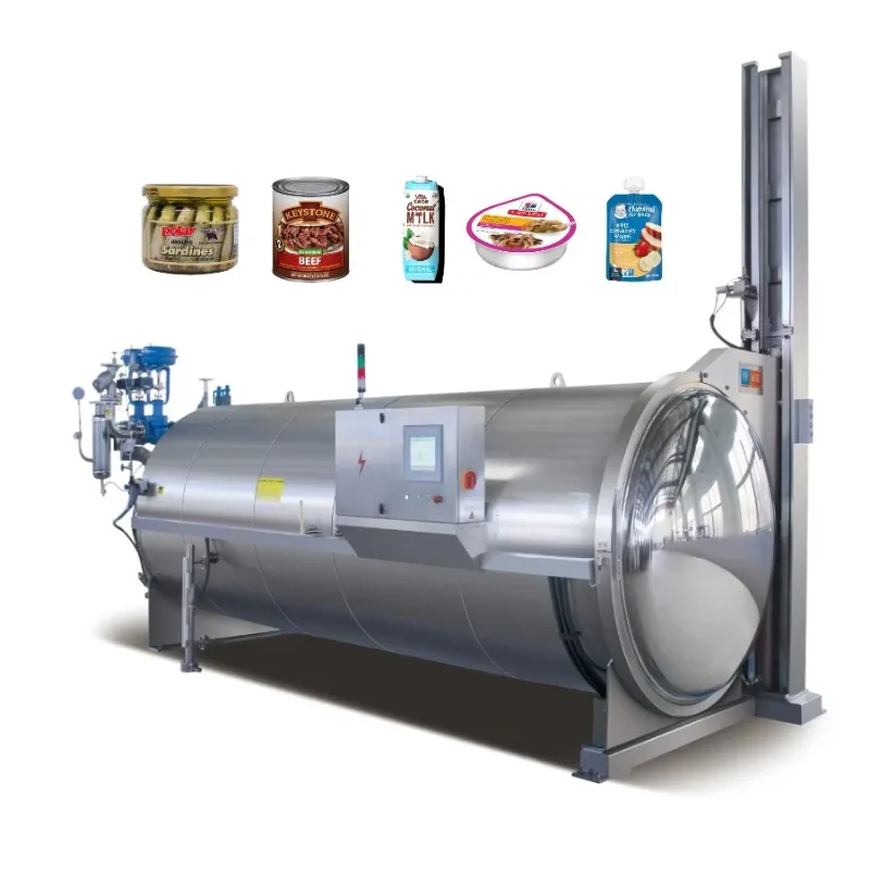 High Pressure Processing Machine Autoclave for Pouch Food Sterilization Equipment for Canned Foods Retort Machine Customized