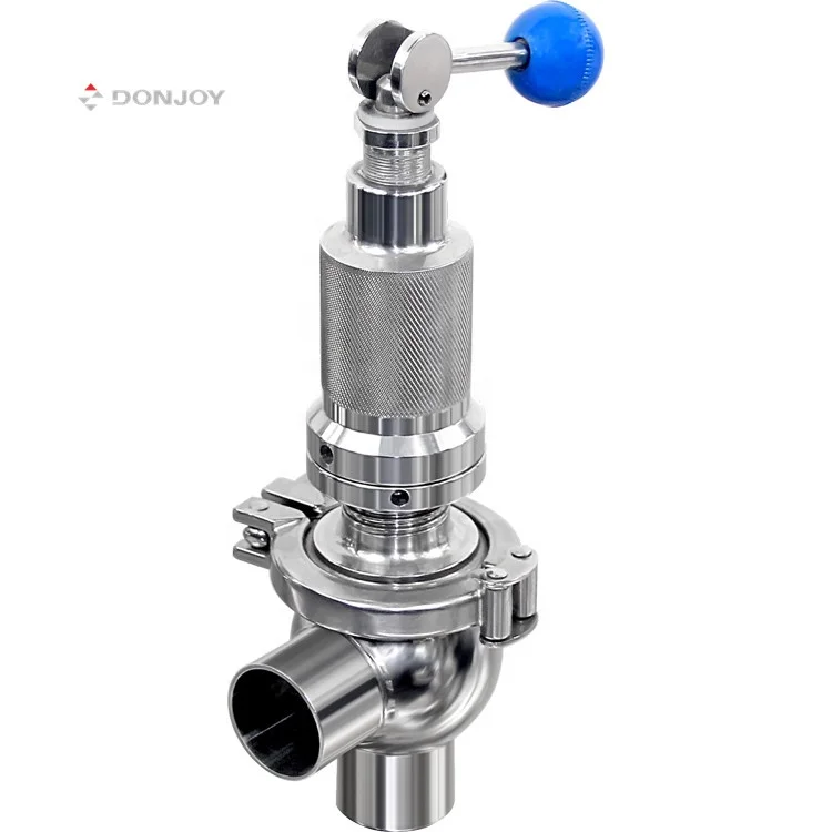 DONJOY stainless steel Manual quick release air valve pressure relief valve safety valve for pharmacy