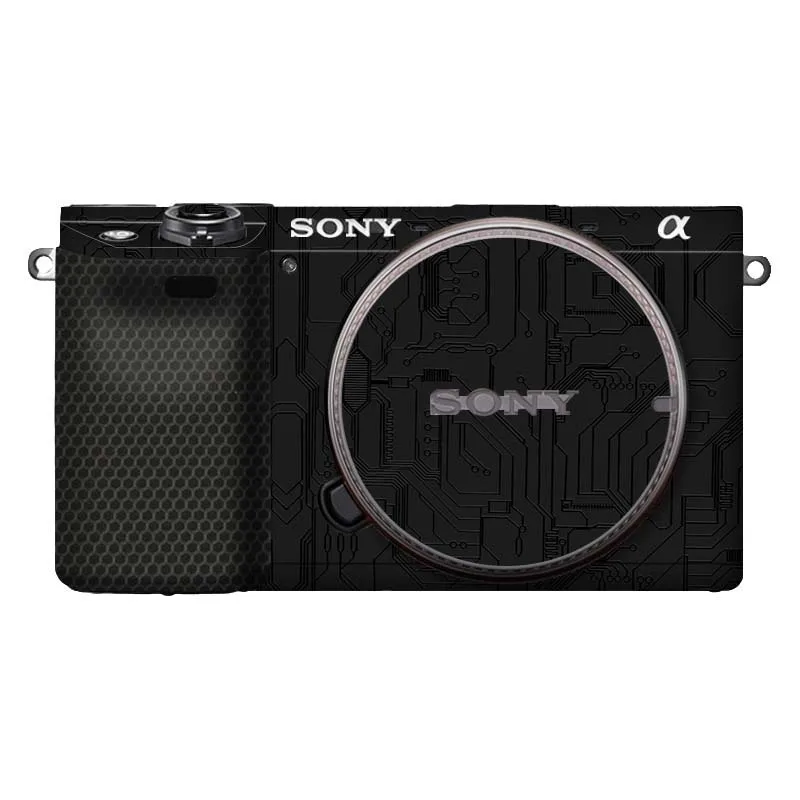Für sony a6700 a6400 a6300 a6100 a6000 mode haut wickel film kamera aufkleber cemare körpers chutz abdeckung kratz fest