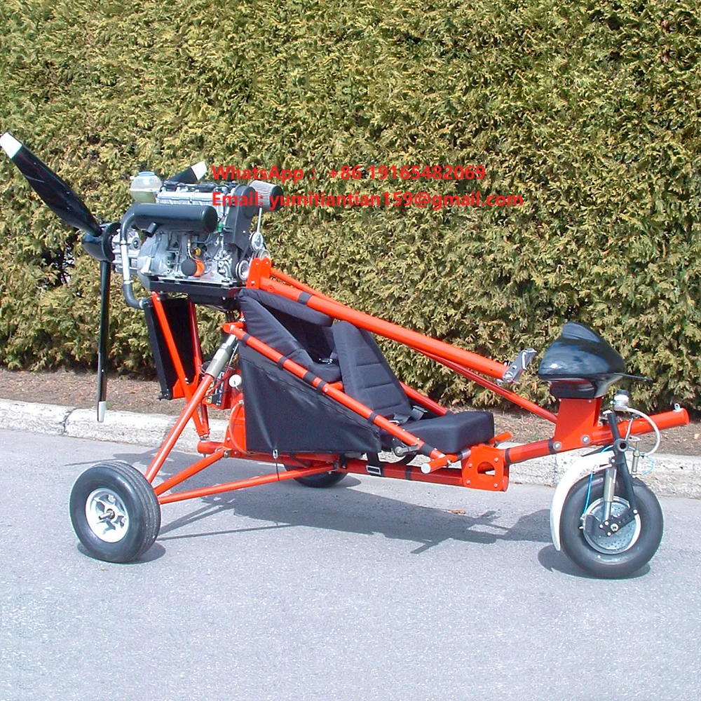 Factory Customize Powered Hang Glider Trike Frame Microlight Aircraft Chassis Frame