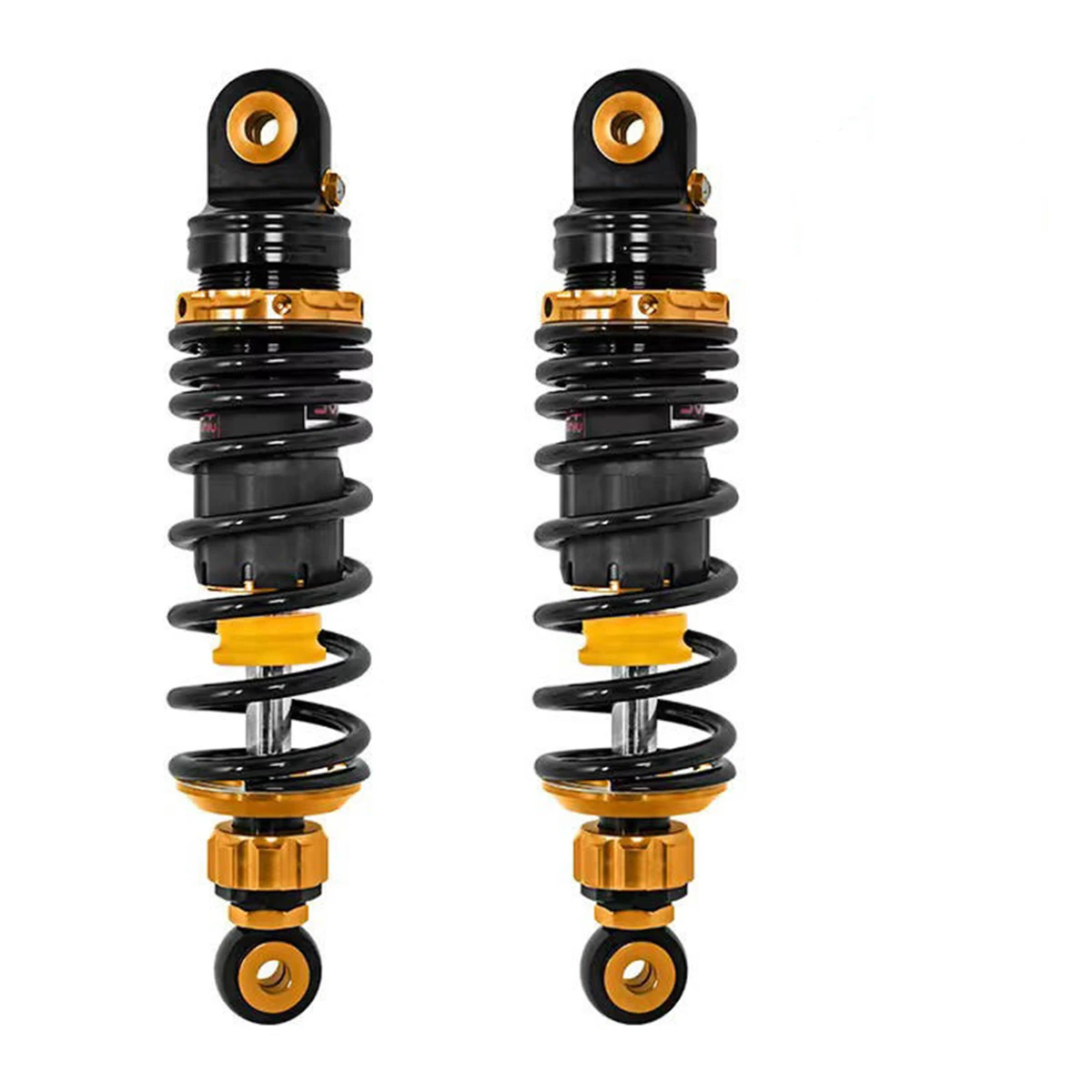 

1Pair Universal 255mm Motorcycle Rear Damping Adjust Shock Absorber For Honda Suzuki Rear Suspension Niu U+