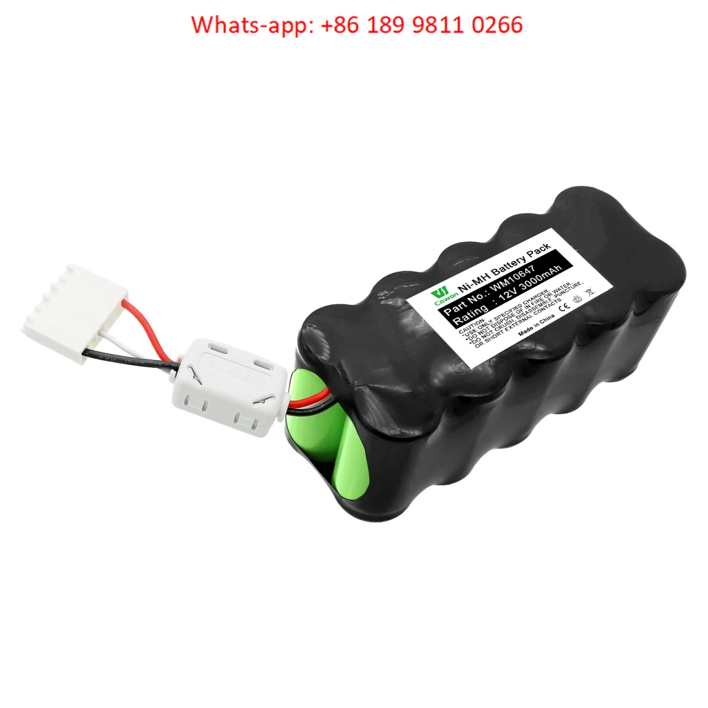 for Nick el Metal Hydride 12V 3000mAh Replacement WM1583MD WM10647 Ni-MH Medical Equipment Battery for WM10647
