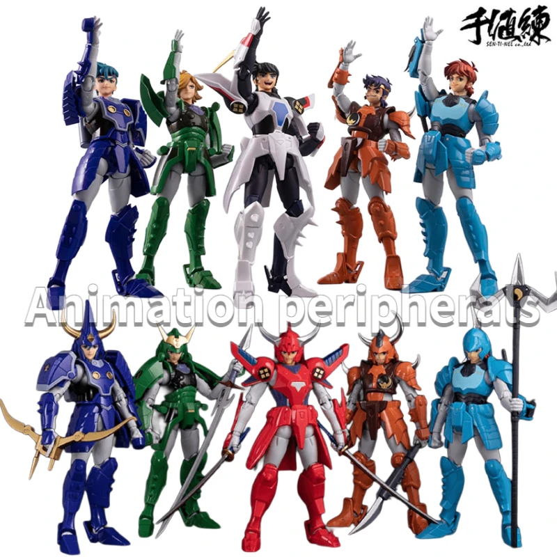 

In Stock Sentinel 100% Original Yoroiden-Samurai Troopers Action Figures Toy Gift Collection