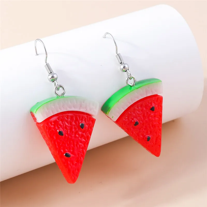 Aihua Cartoon kreative orange Ohrringe für Frauen neue Mode Früchte Ohrringe lustige Schmuck Geschenke – Detail 12