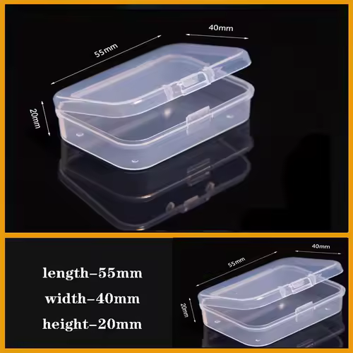 Transparent Plastic box Screw Compartment Box Jewelry Earring Display Case Container Clear Terminal Organizer Tool Storage boxes - Image 20