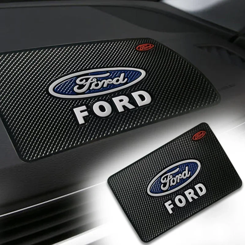 Автомобильный противоскользящий коврик, держатель для телефона на приборной панели, силикагель, нескользящий коврик для Ford Focus 2 3 4 MK1 MK2 3 Fiesta Mondeo Escape Kuga