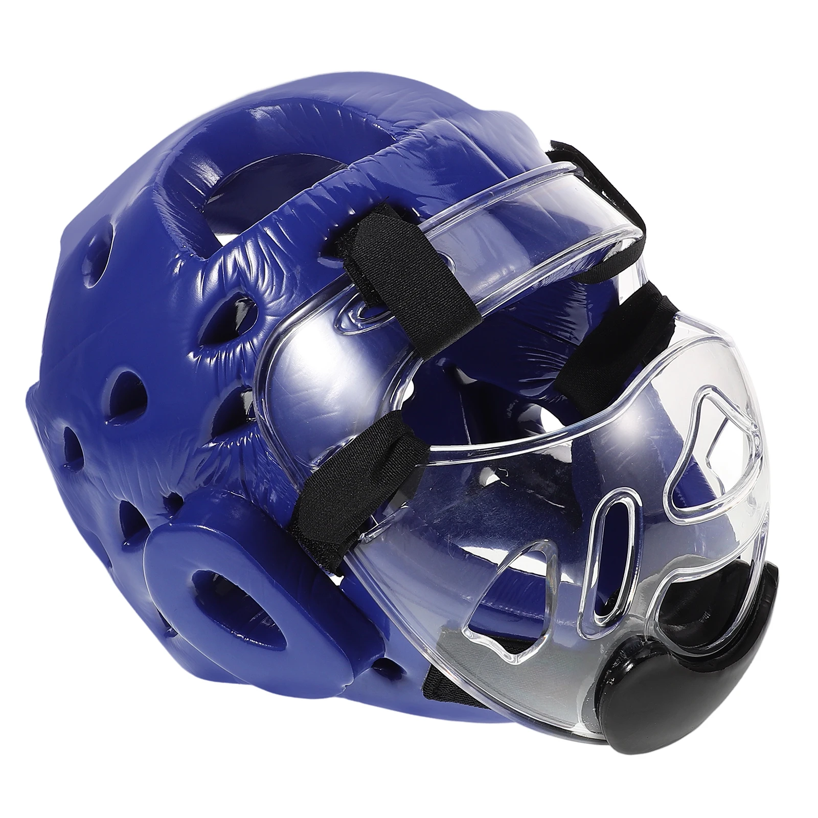 

Protective Headgear Kids Adults Taekwondo Sparring Gear Face Mask Boxing Guard Adjustable Headstrap Child Size Impact