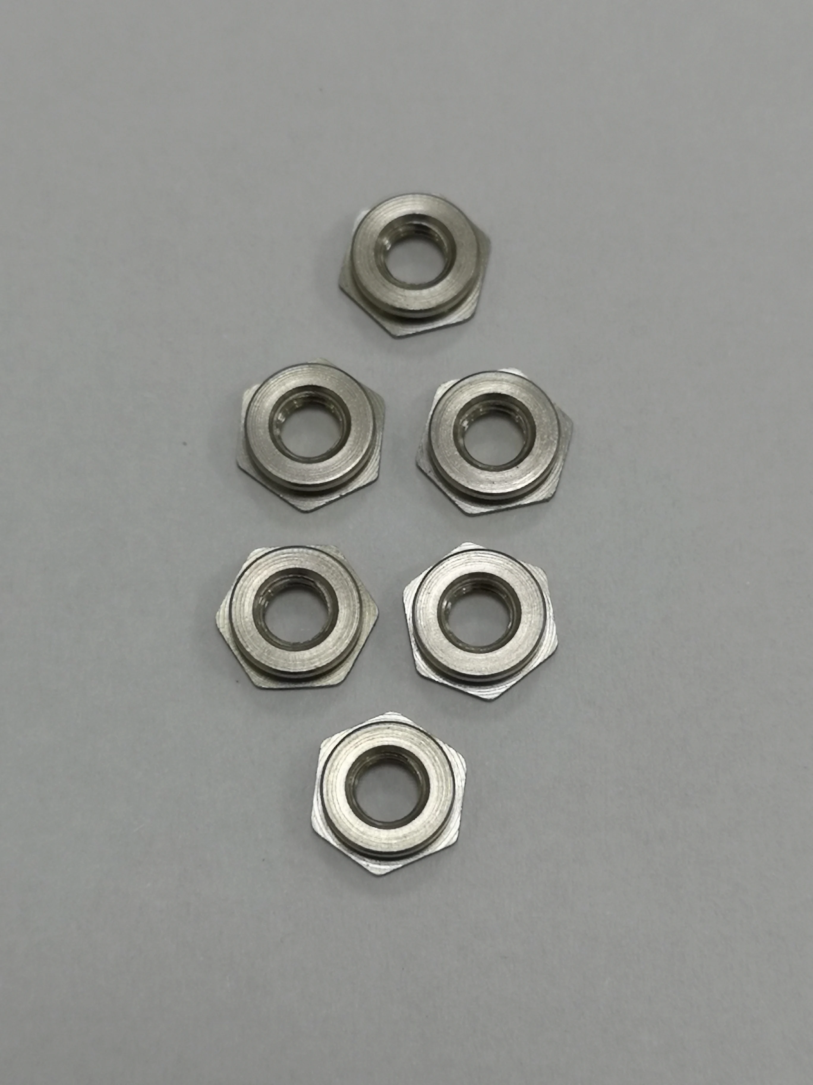 

Self-Clinching Fasteners F-M3-1/2 100Pcs Flush Nuts,Stainless Steel, In Stock,