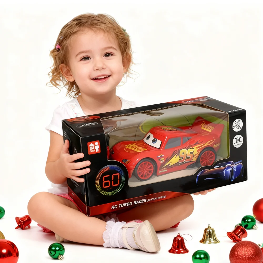 

Горячая игрушка Disney Pixar Cars 3, электрическая игрушечная машинка — Lightning McQueen, гоночный автомобиль с дистанционным управлением, игра для вечеринки, подарки на день рождения для детей