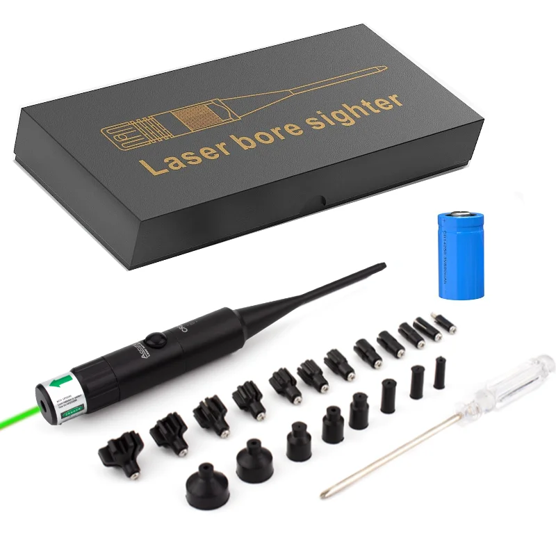 Laser Boresighter from .177 .22 Caliber to.78 Laser Collimator Bore Sight