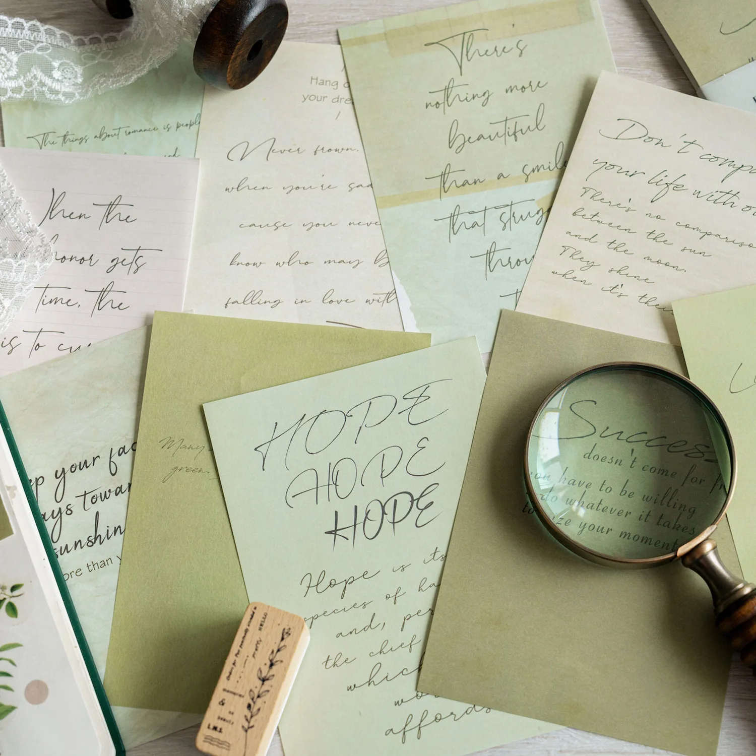 50 Pcs Vintage Engl… - image